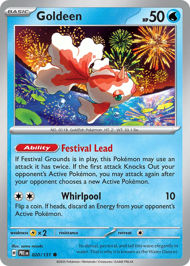 Poissirène — SV: Prismatic Evolutions — Pokemon