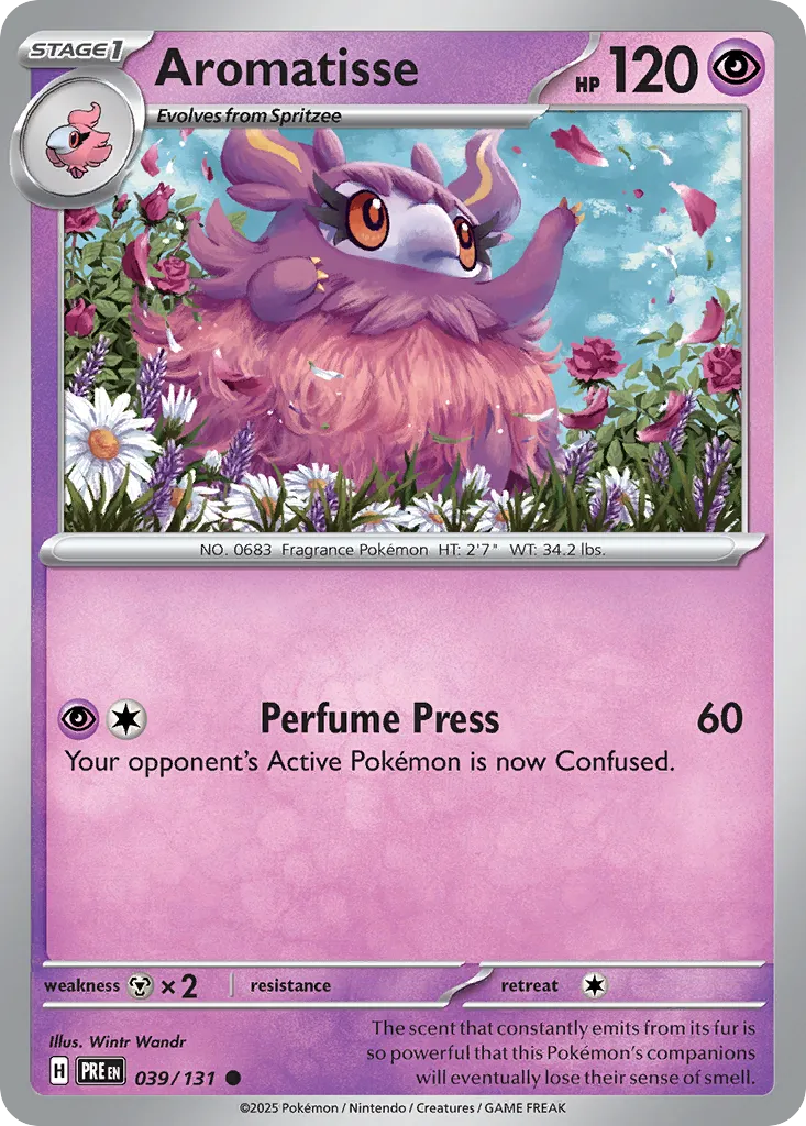 Aromatisse — SV: Prismatic Evolutions — Pokemon