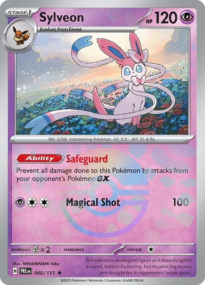 Sylveon — SV: Prismatic Evolutions — Pokémon