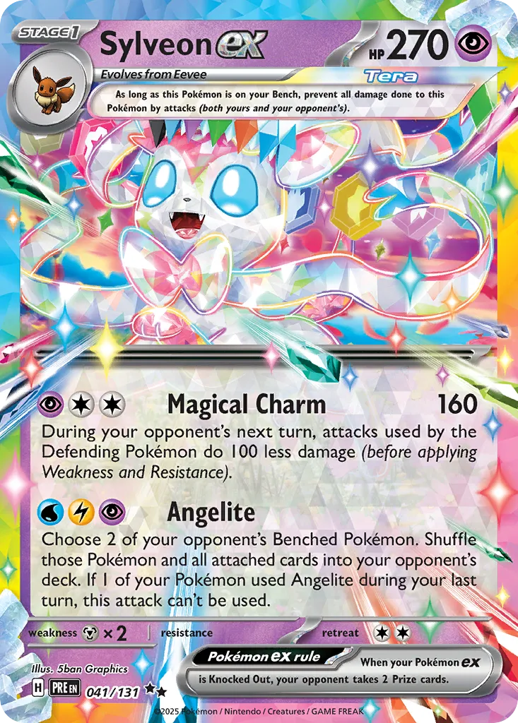 Sylveon ex — SV: Prismatic Evolutions — Pokémon