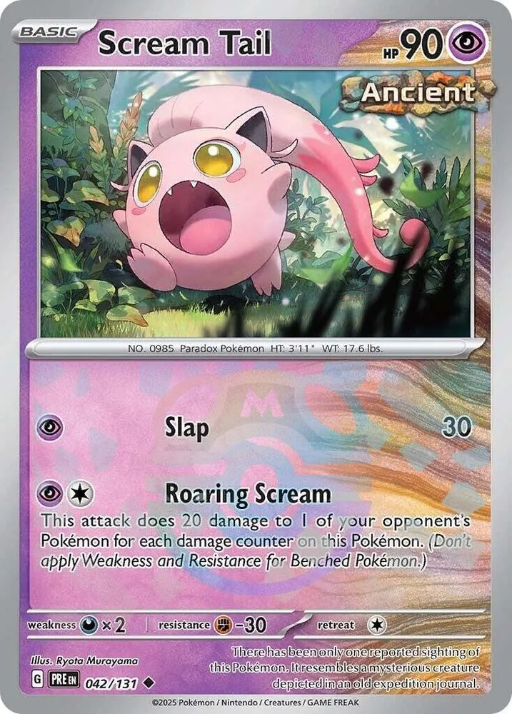 Scream Tail — SV: Prismatic Evolutions — Pokemon
