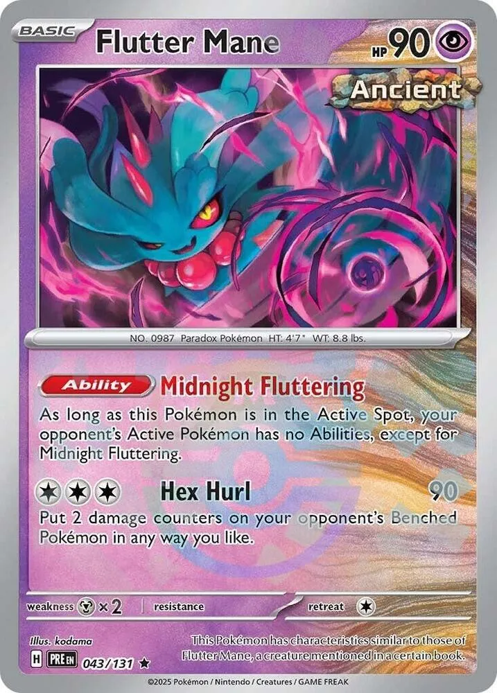 Flutter Mane — SV: Prismatic Evolutions — Pokémon