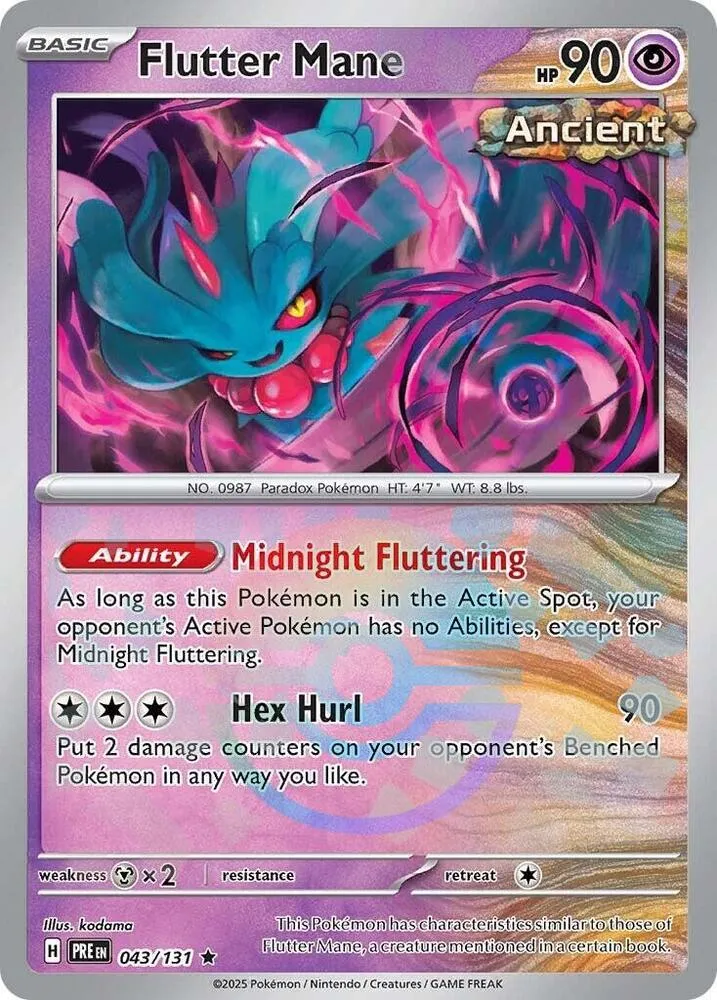 Flutter Mane — SV: Prismatic Evolutions — Pokémon