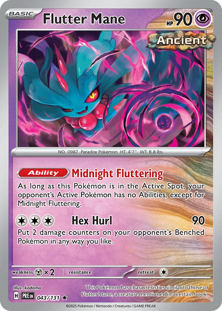 Flutter Mane — SV: Prismatic Evolutions — Pokémon