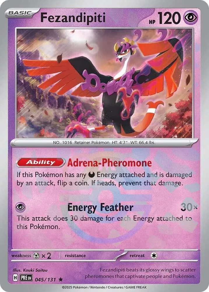Fezandipiti — SV: Prismatic Evolutions — Pokemon