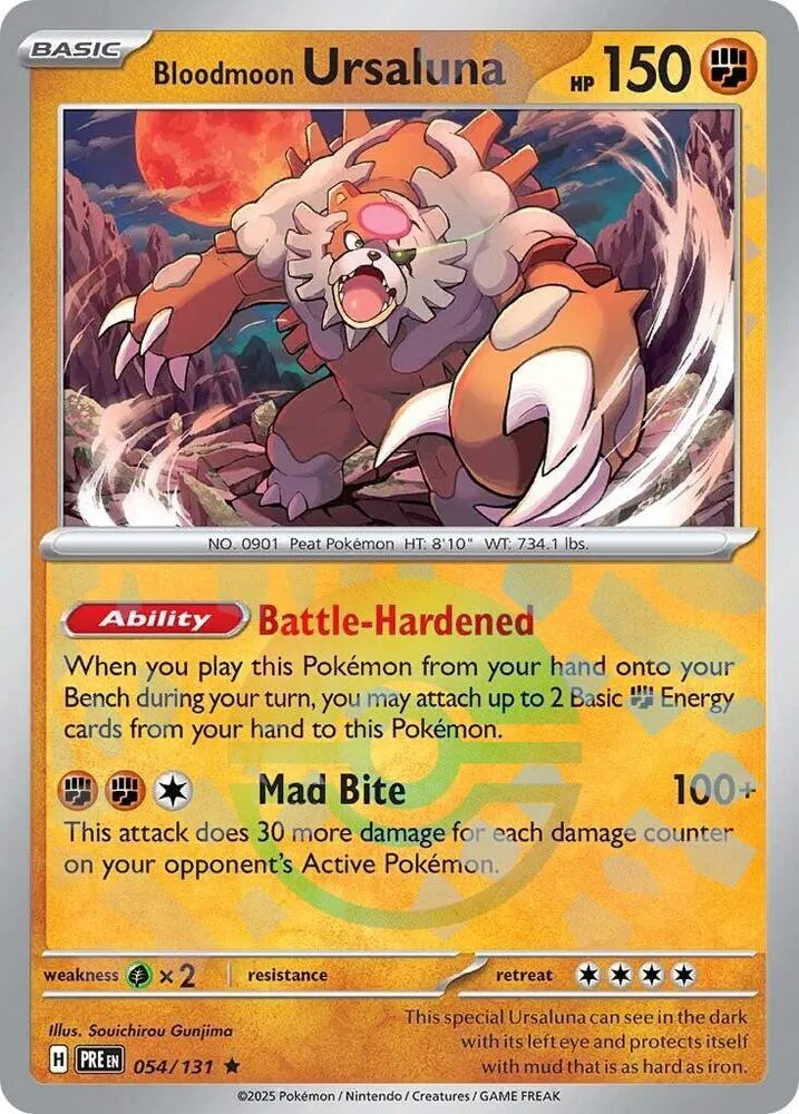 Ursaking Lune Vermeille — SV: Prismatic Evolutions — Pokémon