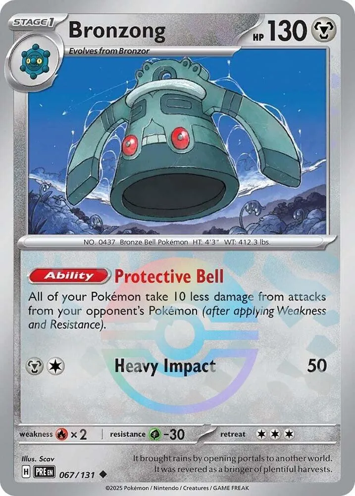 Bronzong — SV: Prismatic Evolutions — Pokémon