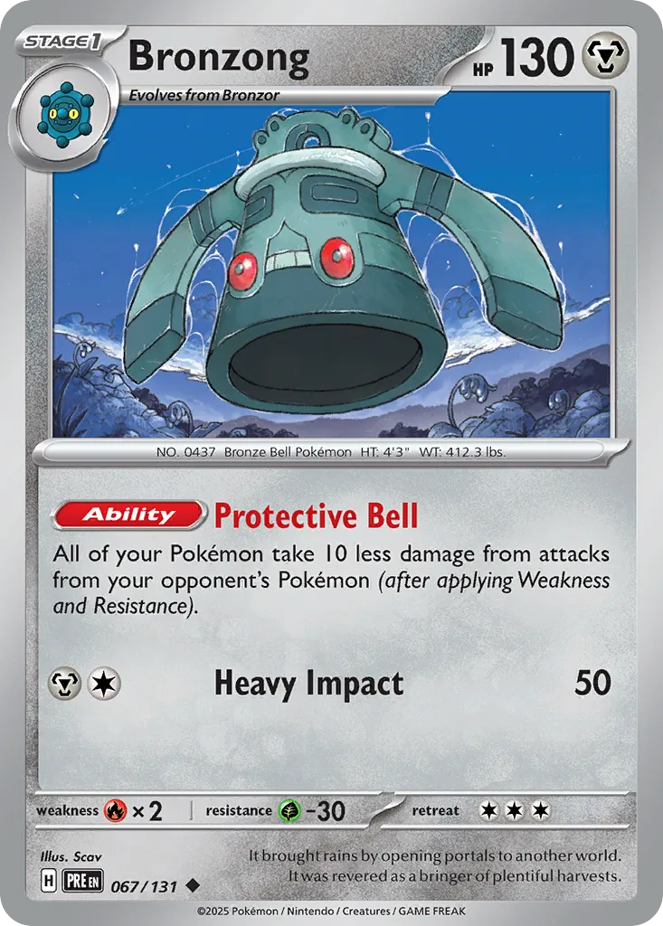 Bronzong — SV: Prismatic Evolutions — Pokémon