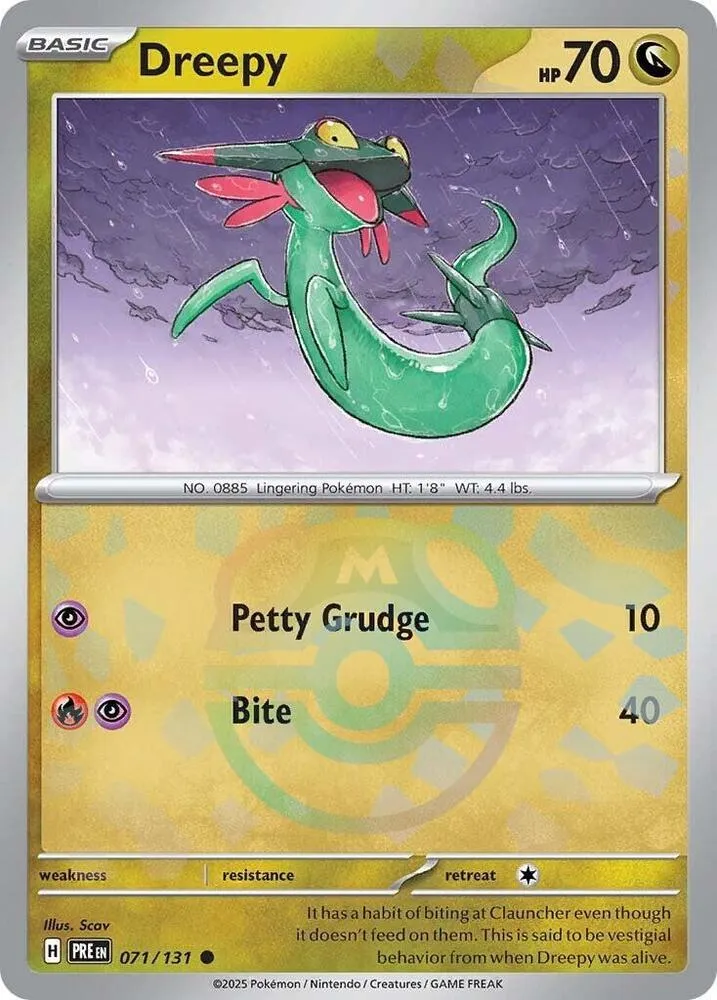 Dreepy — SV: Prismatic Evolutions — Pokémon