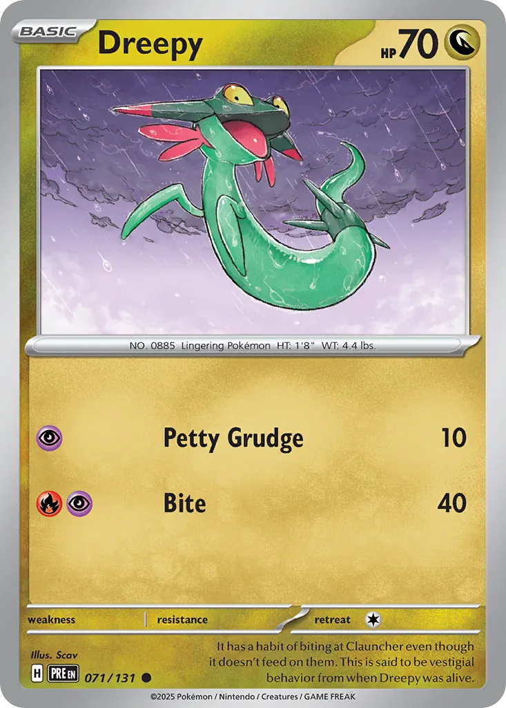 Dreepy — SV: Prismatic Evolutions — Pokémon