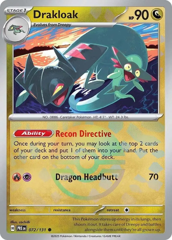 Drakloak — SV: Prismatic Evolutions — Pokémon