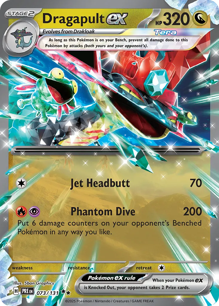 Dragapult ex — SV: Prismatic Evolutions — Pokemon