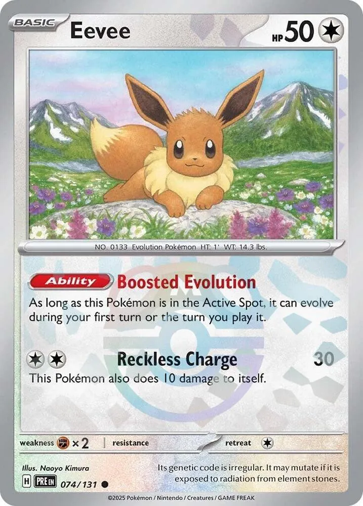 Eevee — SV: Prismatic Evolutions — Pokémon