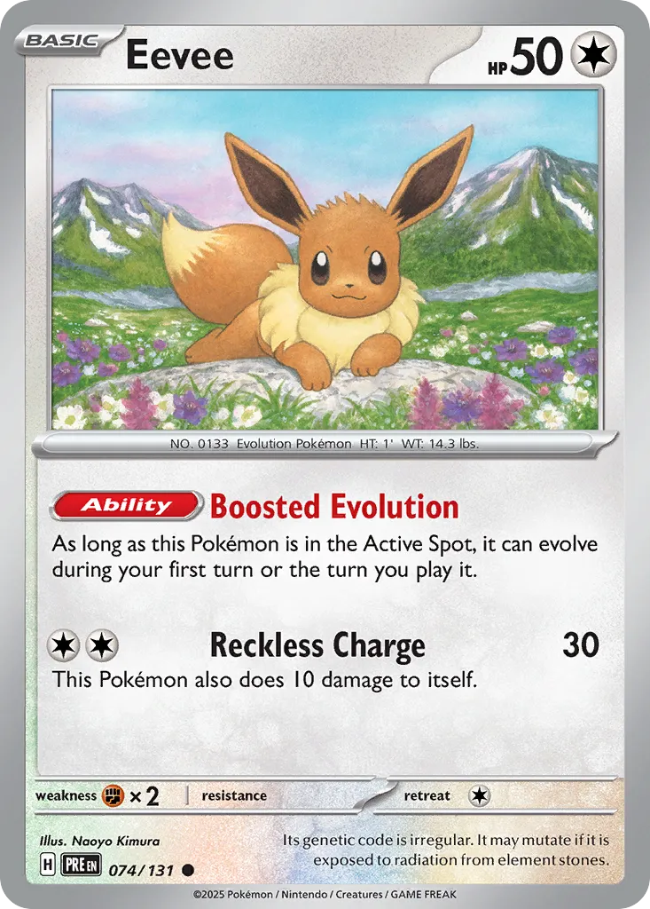 Eevee — SV: Prismatic Evolutions — Pokémon
