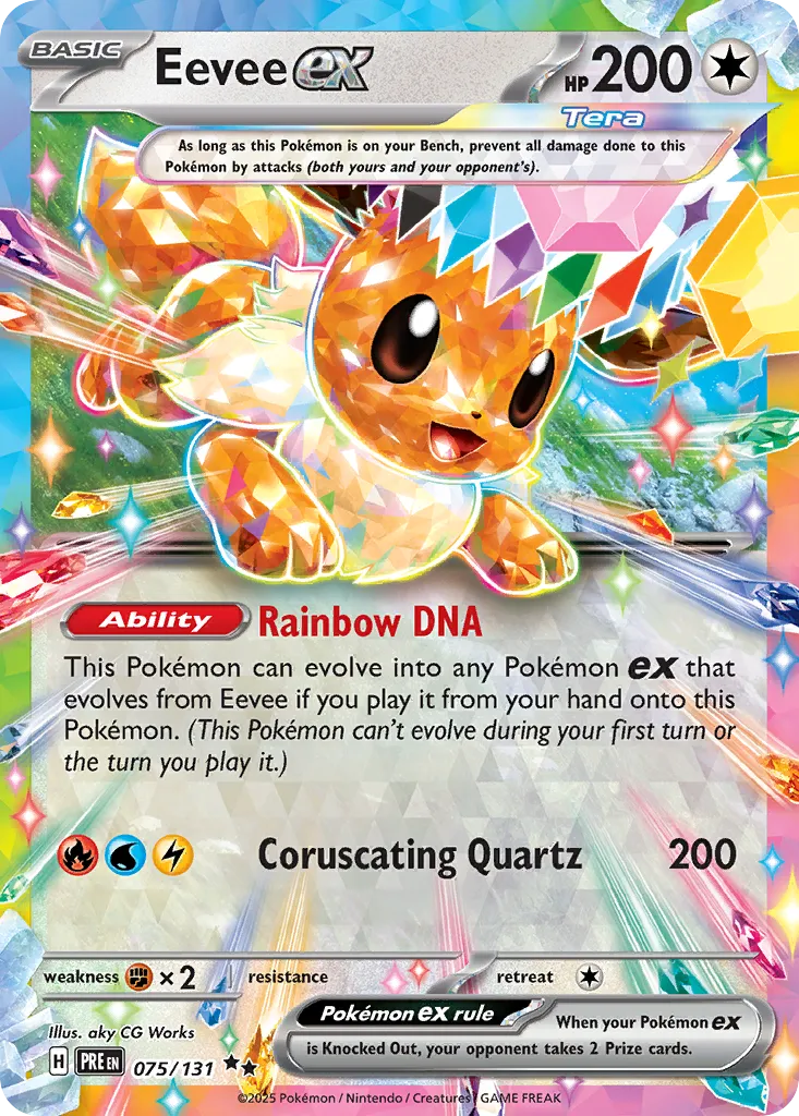 Évoli ex — SV: Prismatic Evolutions — Pokémon
