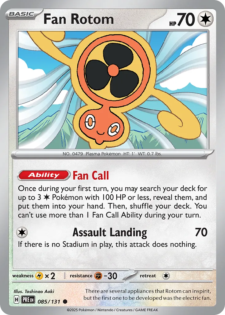 Motisma Hélice — SV: Prismatic Evolutions — Pokémon