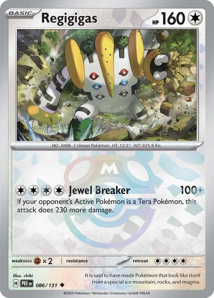 Regigigas — SV: Prismatic Evolutions — Pokémon