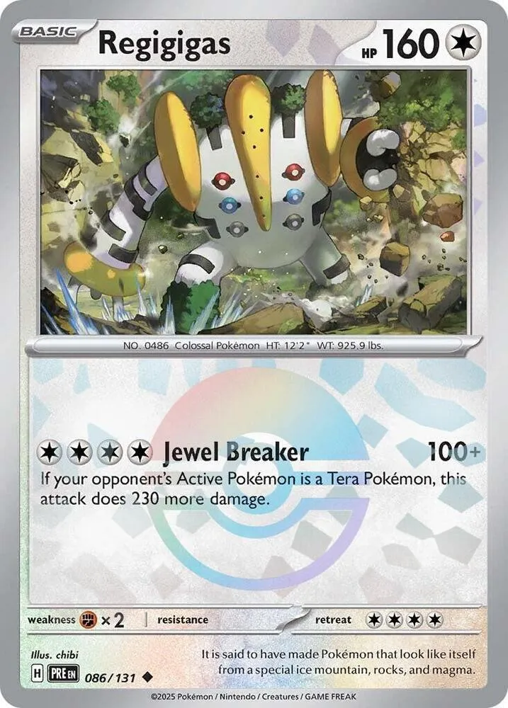 Regigigas — SV: Prismatic Evolutions — Pokémon
