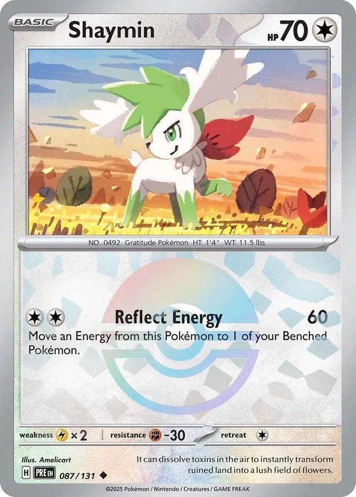 Shaymin — SV: Prismatic Evolutions — Pokémon