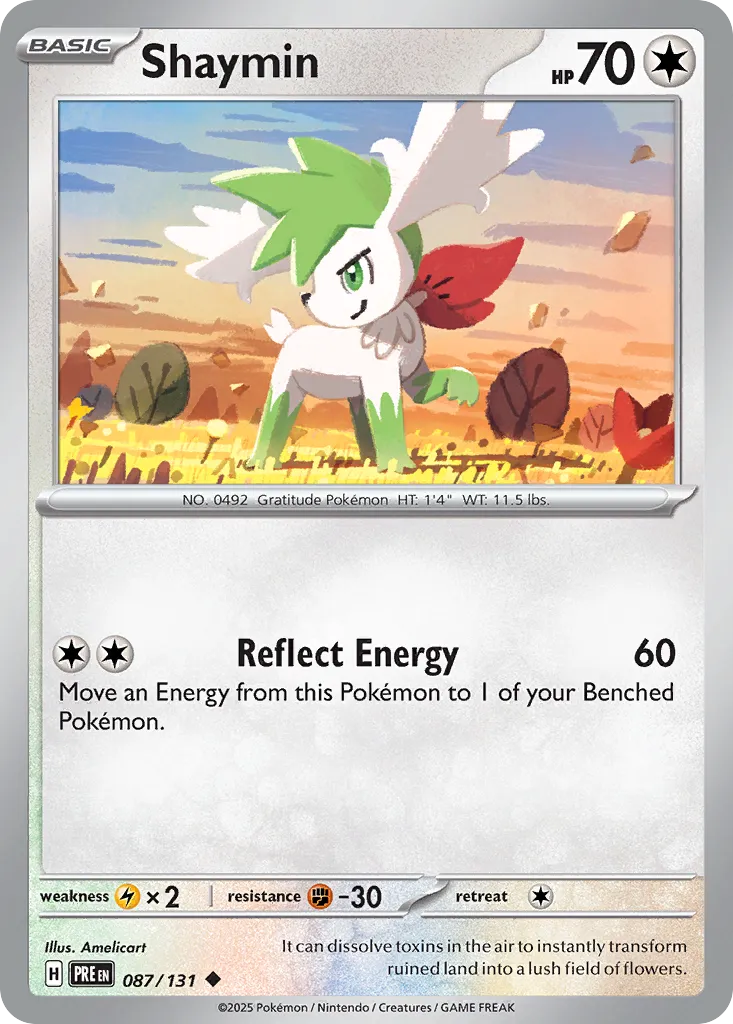 Shaymin — SV: Prismatic Evolutions — Pokémon