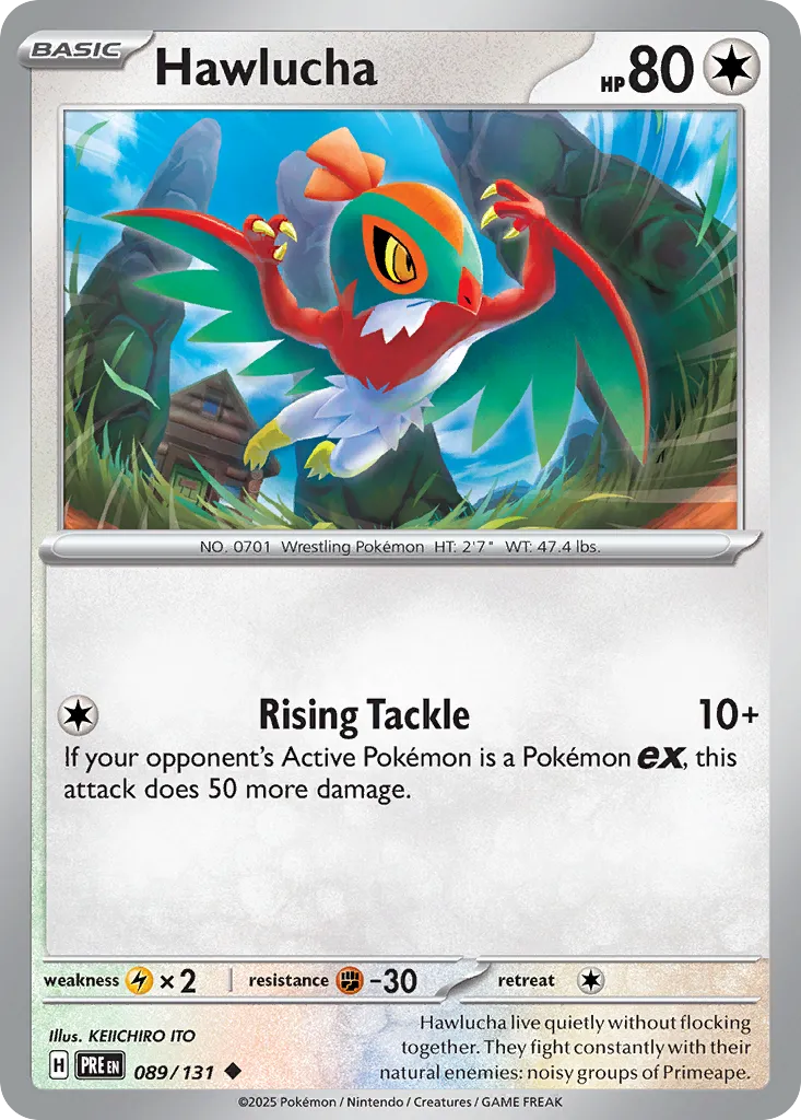 Hawlucha — SV: Prismatic Evolutions — Pokémon