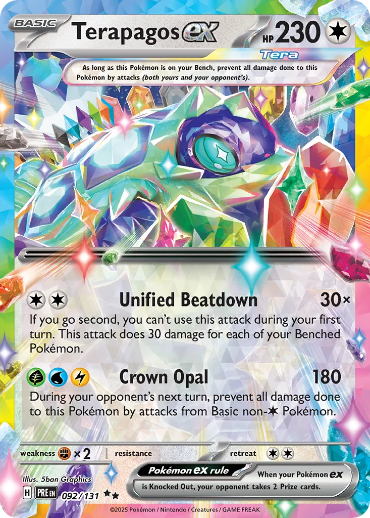 Terapagos ex — SV: Prismatic Evolutions — Pokémon