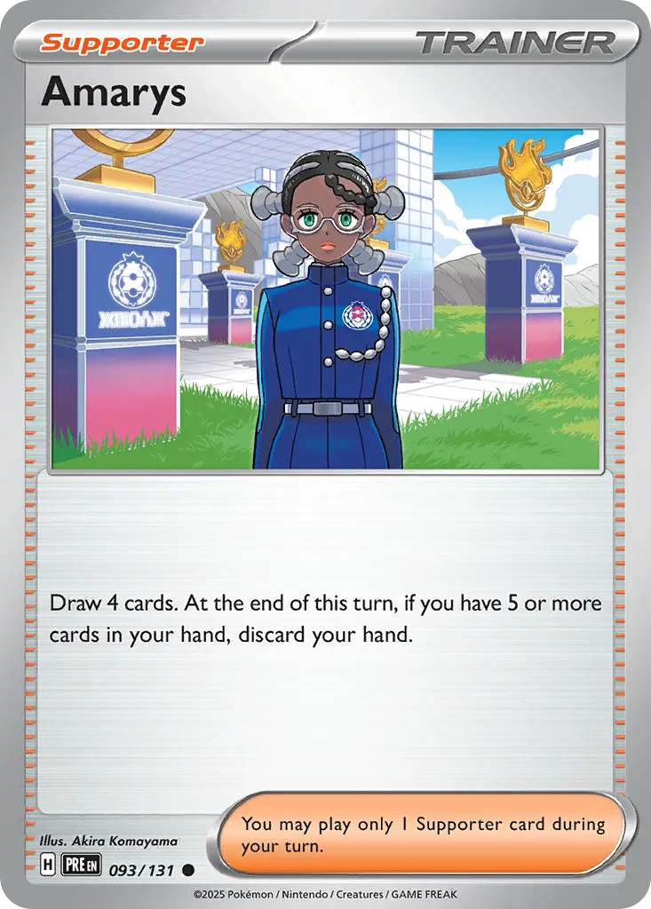 Amarys — SV: Prismatic Evolutions — Pokémon