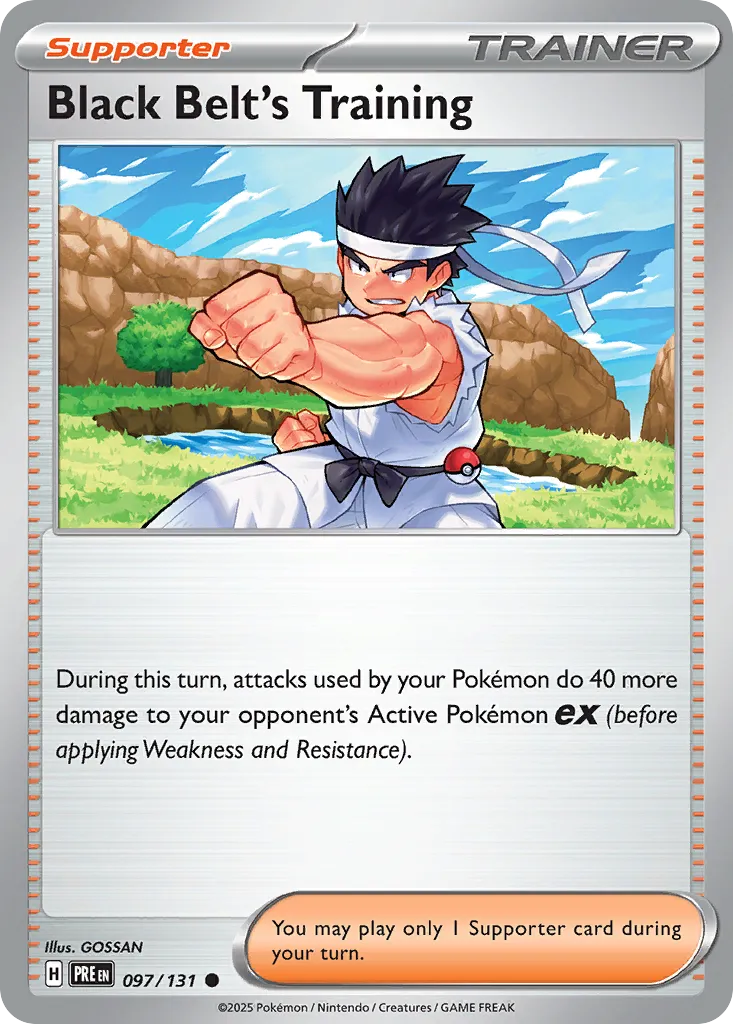 Black Belt's Training — SV: Prismatic Evolutions — Pokémon