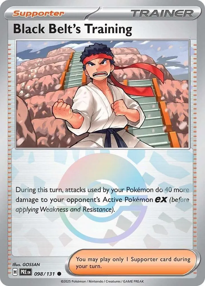 Black Belt's Training — SV: Prismatic Evolutions — Pokémon