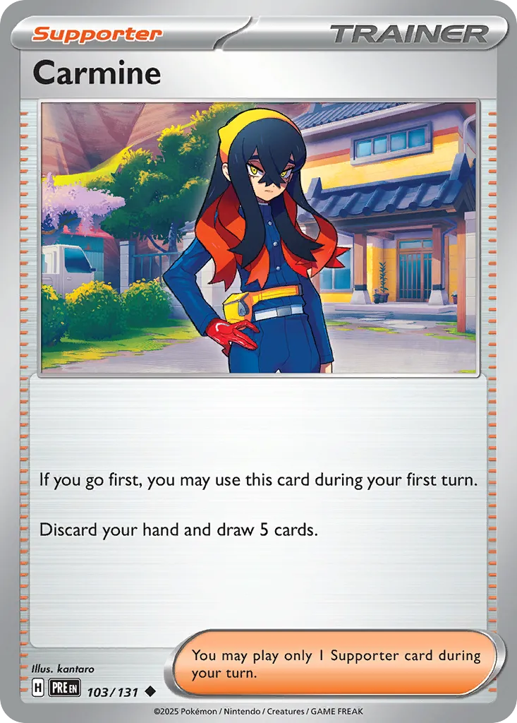 Carmine — SV: Prismatic Evolutions — Pokemon
