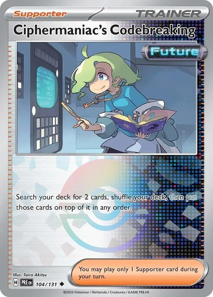 Décodage de Décryptomane — SV: Prismatic Evolutions — Pokémon
