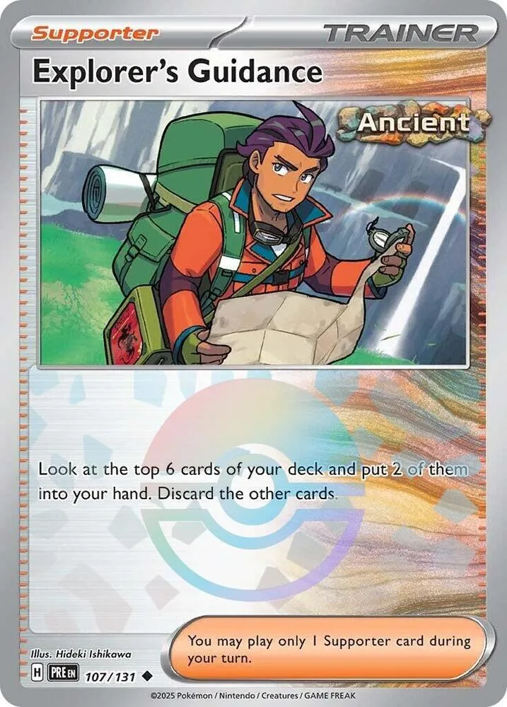 Explorer's Guidance — SV: Prismatic Evolutions — Pokemon