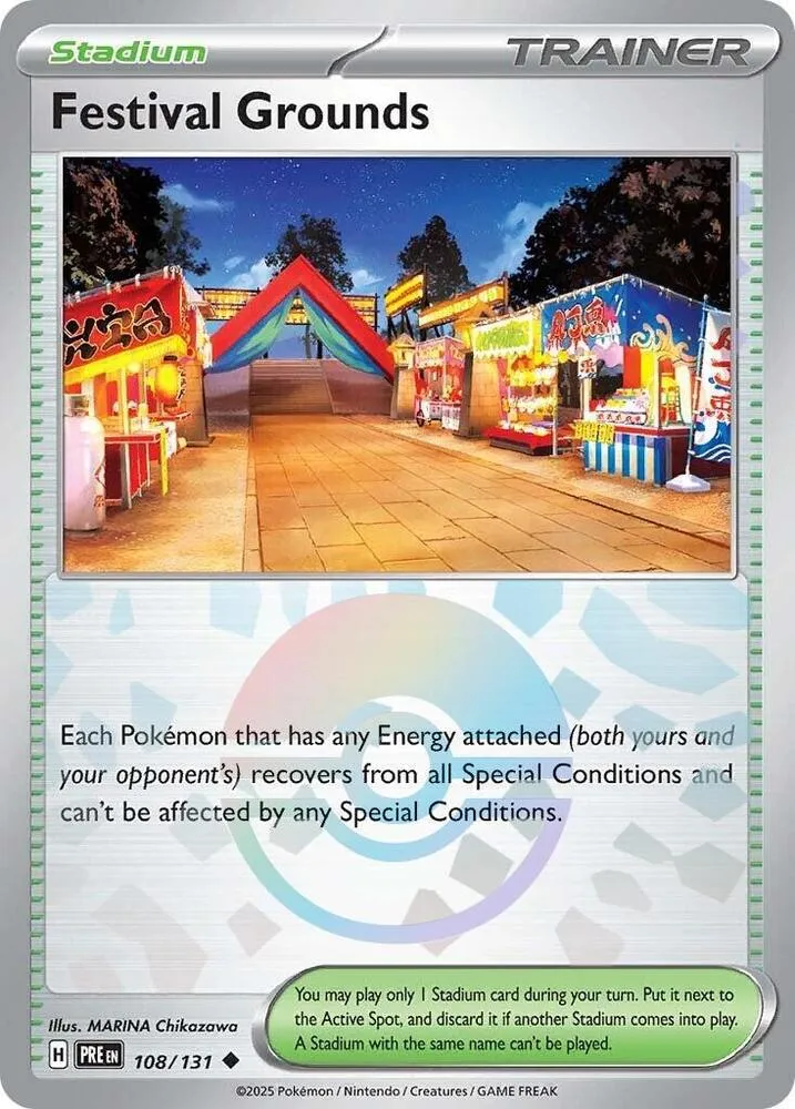Lieu de la Fête — SV: Prismatic Evolutions — Pokémon