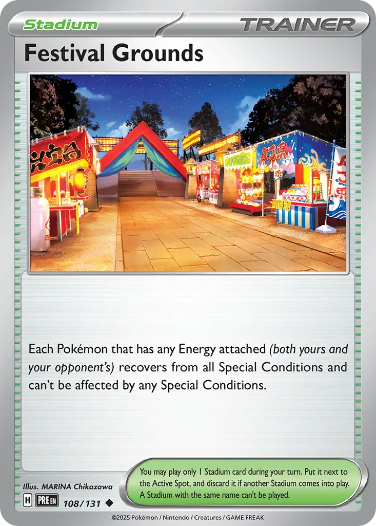 Festival Grounds — SV: Prismatic Evolutions — Pokémon
