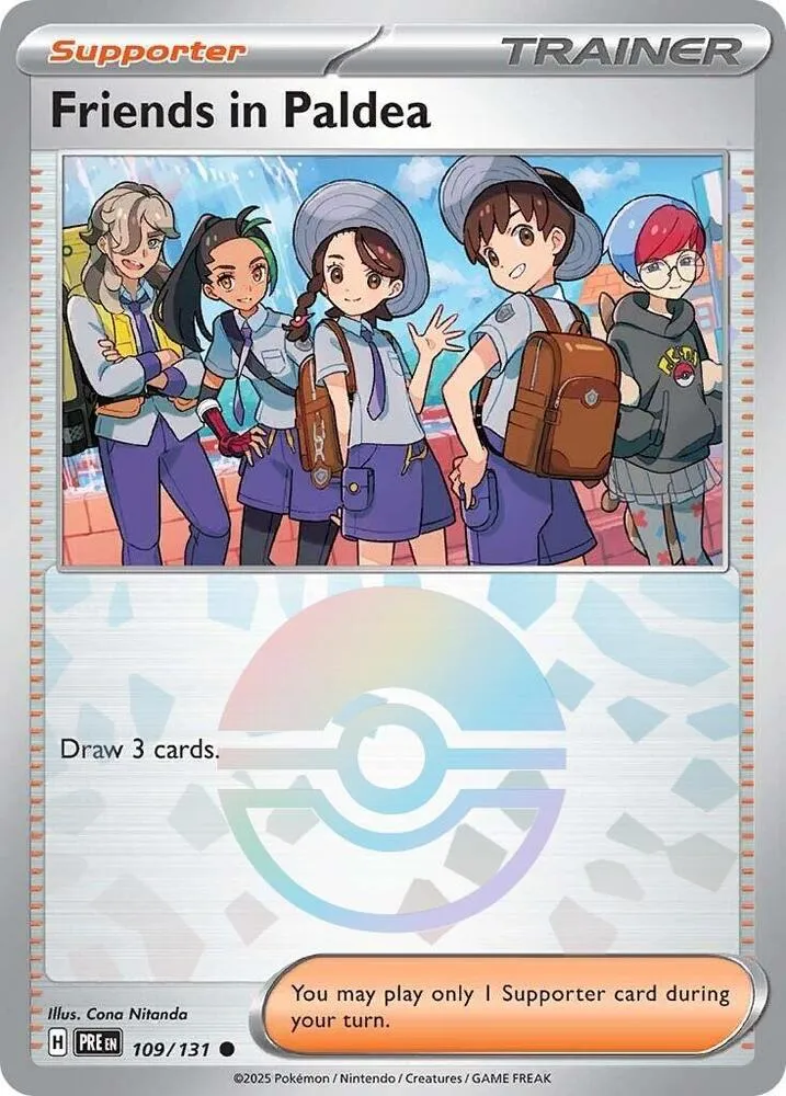 Friends in Paldea — SV: Prismatic Evolutions — Pokemon