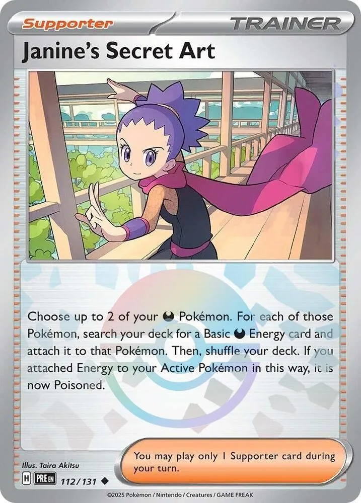 Art Secret de Jeannine — SV: Prismatic Evolutions — Pokemon
