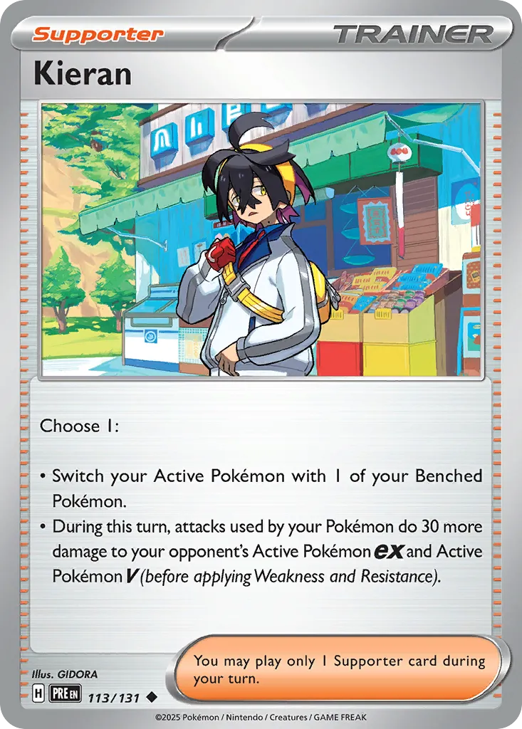 Kieran — SV: Prismatic Evolutions — Pokémon