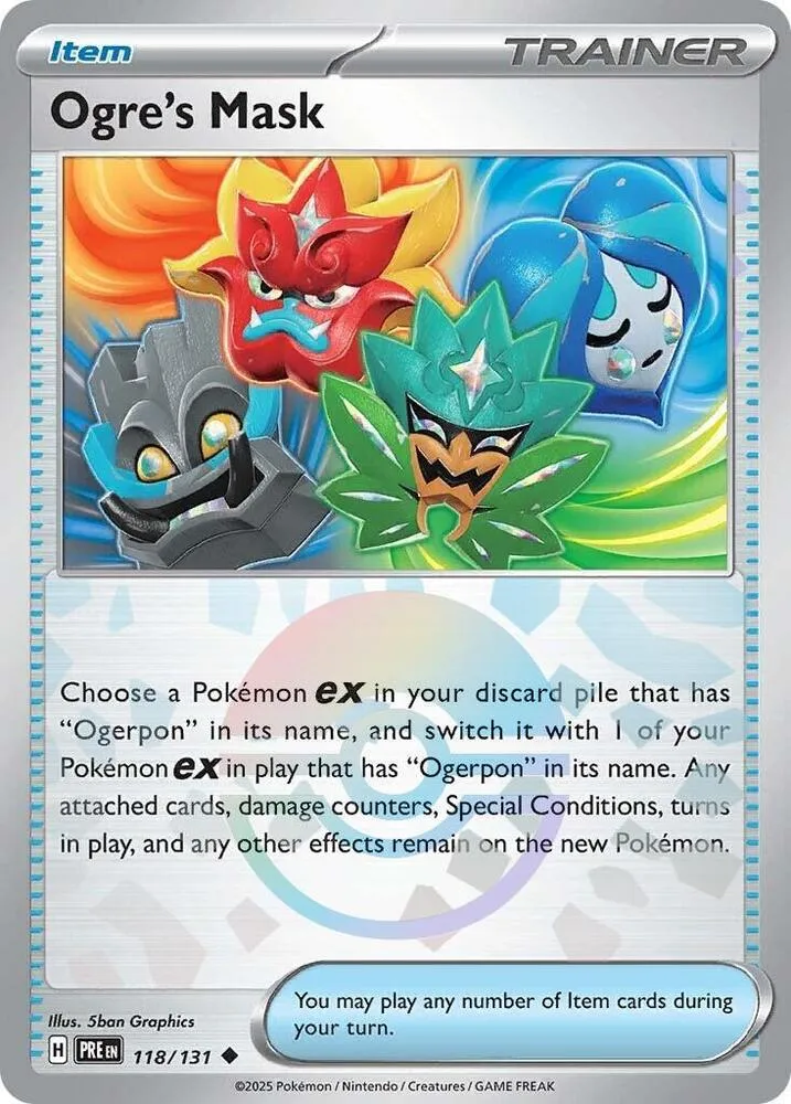 Masque de Monstre — SV: Prismatic Evolutions — Pokemon
