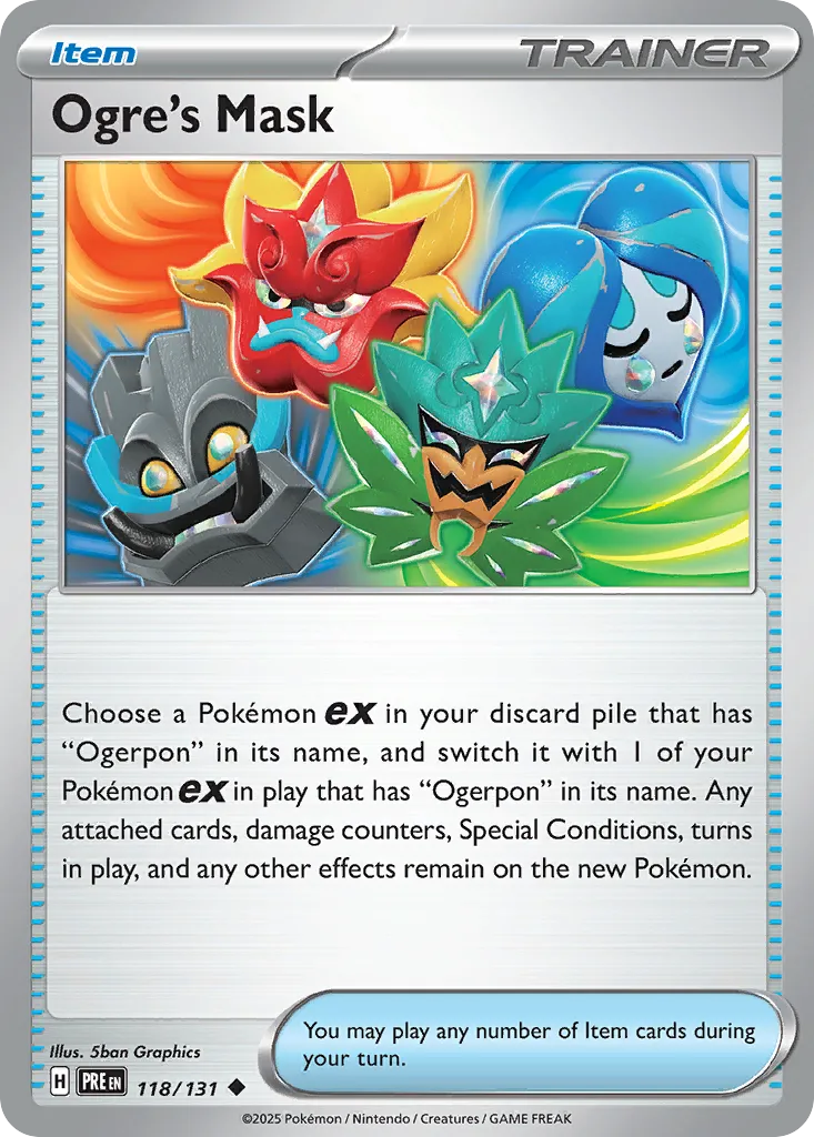 Ogre's Mask — SV: Prismatic Evolutions — Pokémon