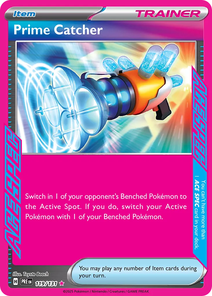 Prime Catcher — SV: Prismatic Evolutions — Pokémon