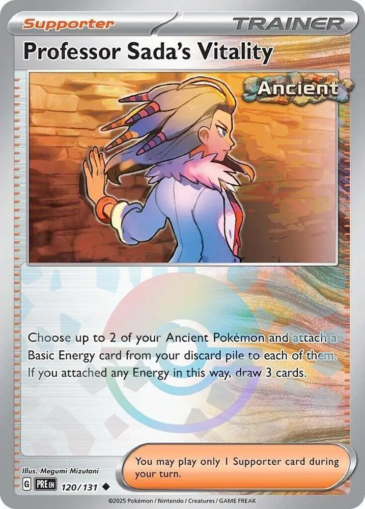 Vitalité de la Professeure Olim — SV: Prismatic Evolutions — Pokémon
