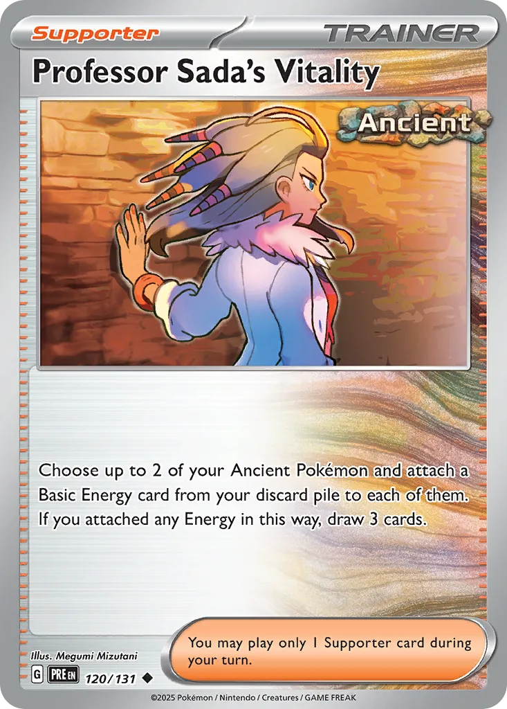 Professor Sada's Vitality — SV: Prismatic Evolutions — Pokémon