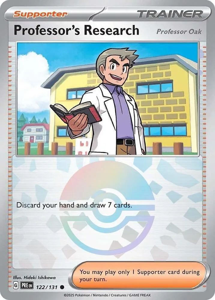 Professor's Research — SV: Prismatic Evolutions — Pokemon