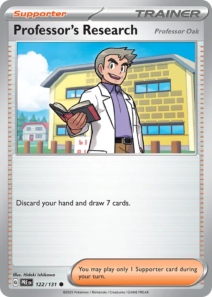 Professor's Research — SV: Prismatic Evolutions — Pokémon