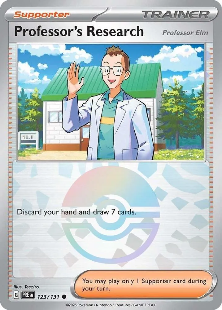Recherches Professorales - Professeure Keteleeria — SV: Prismatic Evolutions — Pokemon