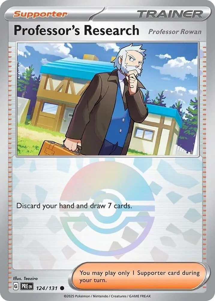 Professor's Research — SV: Prismatic Evolutions — Pokemon