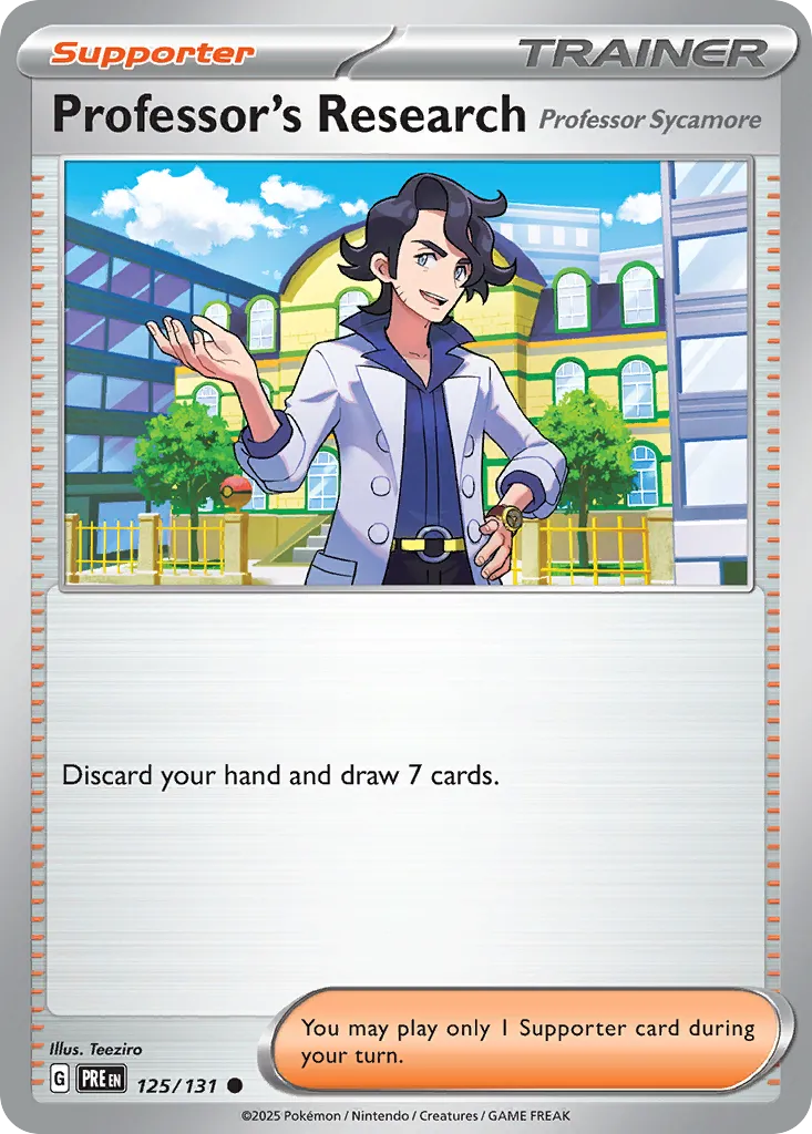 Recherches Professorales - Professeure Keteleeria — SV: Prismatic Evolutions — Pokémon