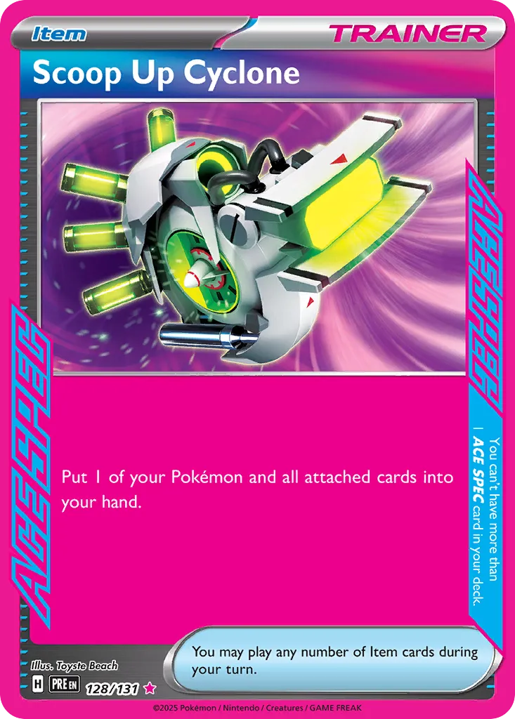 Scoop Up Cyclone — SV: Prismatic Evolutions — Pokémon
