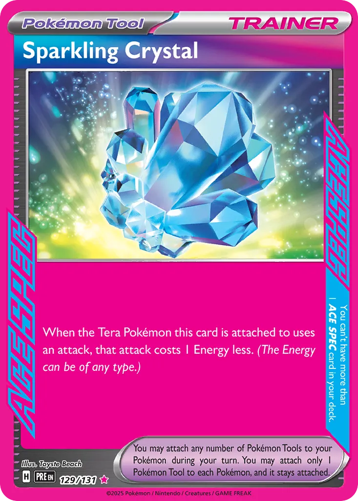 Cristal Scintillant — SV: Prismatic Evolutions — Pokémon
