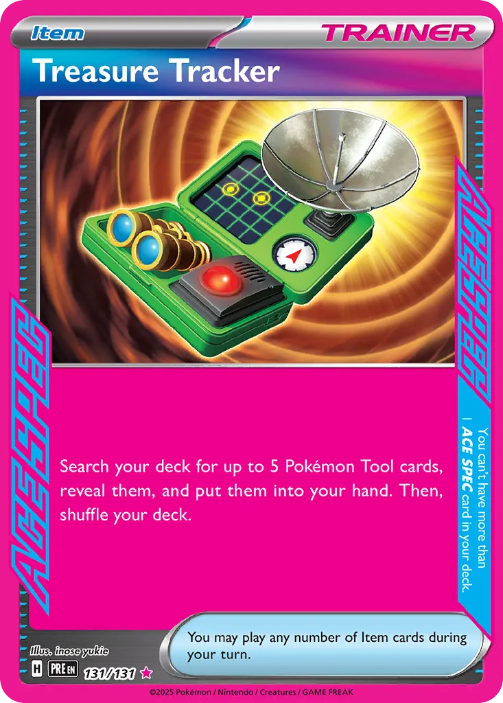 Treasure Tracker — SV: Prismatic Evolutions — Pokémon